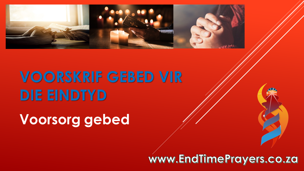 Gebed vir Voorsorg teen Siektes en Beserings vir Ons